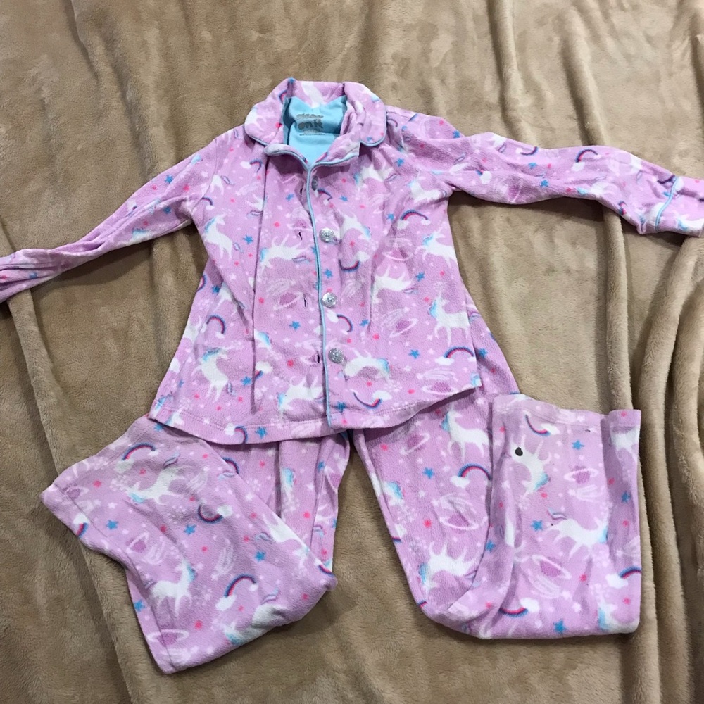 ‼️KIDS SALE‼️ 7/8 Unicorn Fleece Pajamas